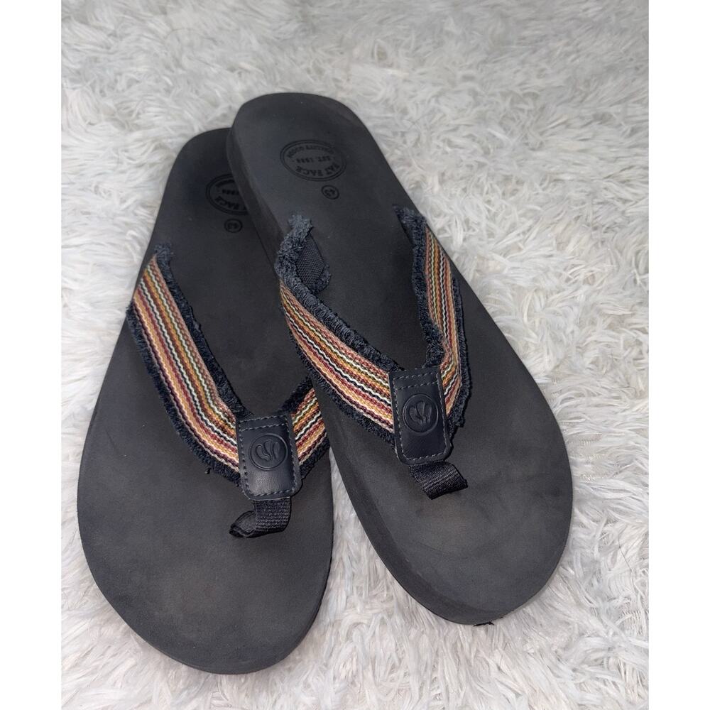FatFace Men’s 10 navy “Harris” Flip Flops. Great Pair